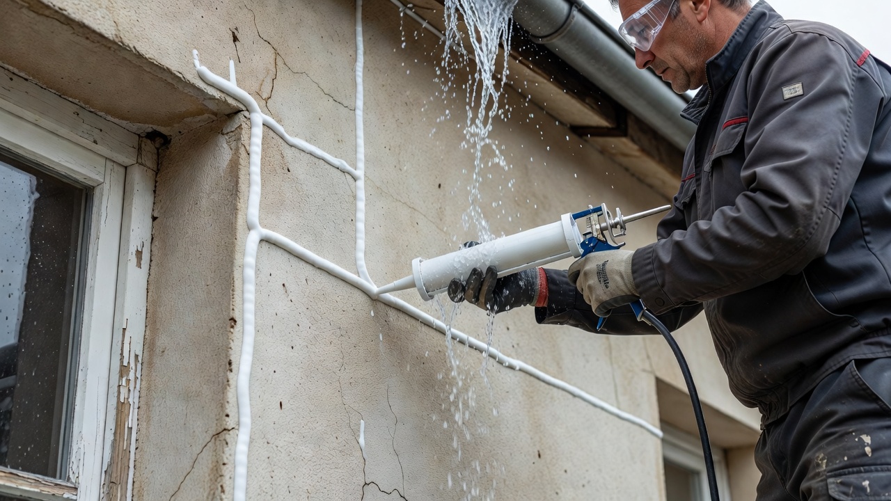 **Calfeutrage infiltration eau – Vaudreuil-Dorion**